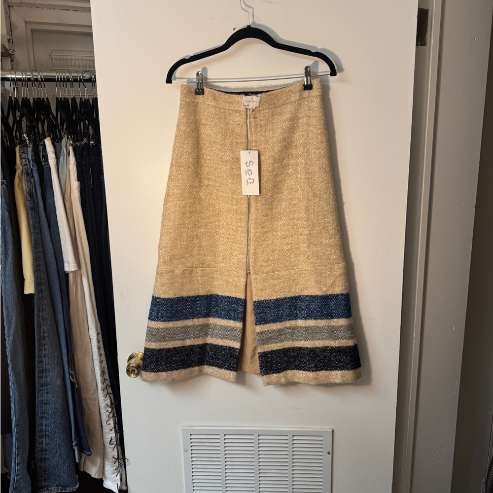 NWT • Sea New York • Striped Midi Skirt • 2